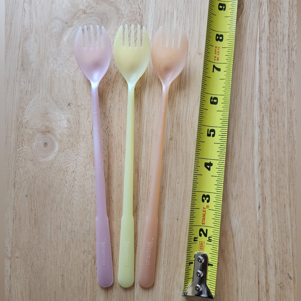 TUPPERWARE Fork O Spoons "SPORKS"